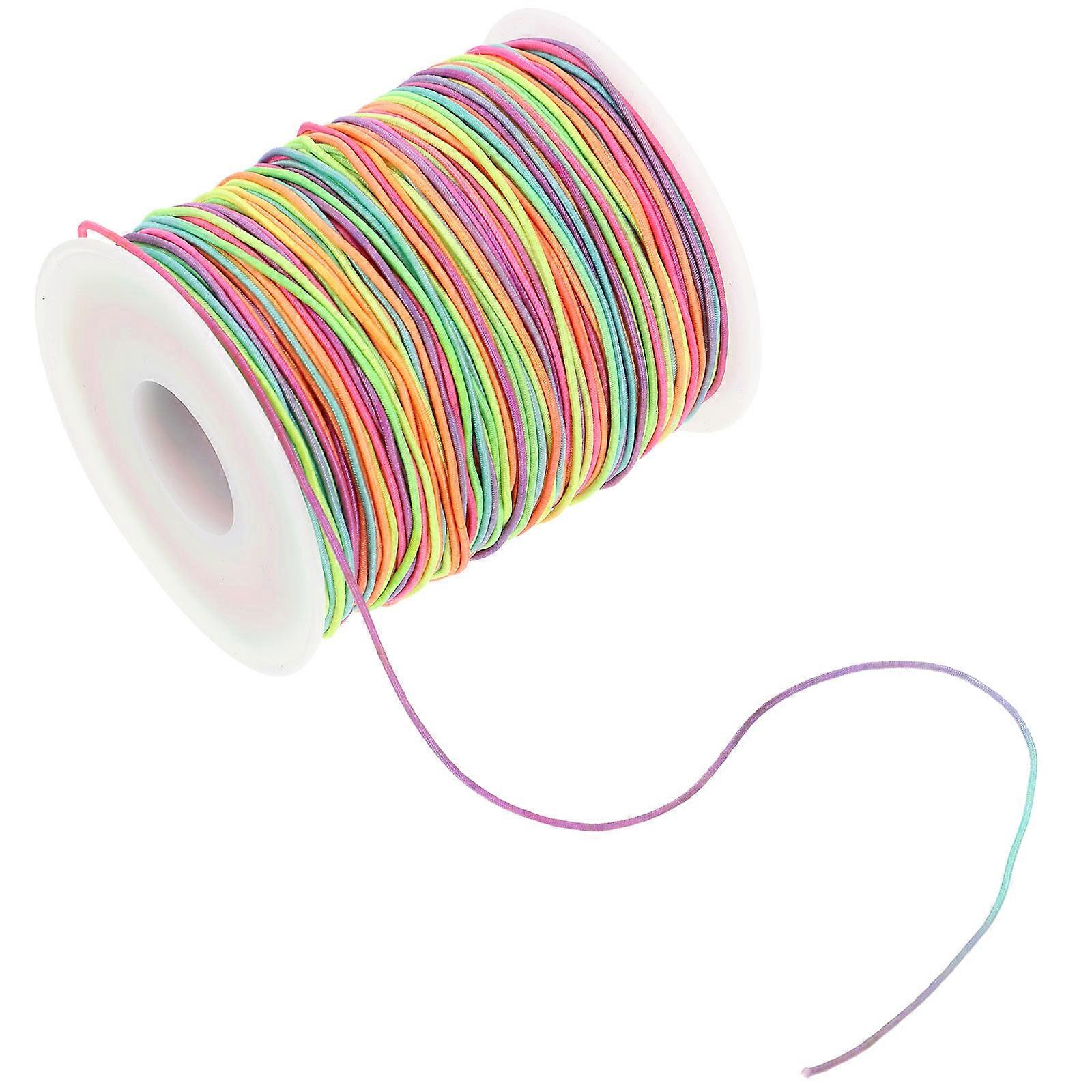 1 Roll Necklace Cord for DIY Bracelet Stretchy String Jewelry Making Rope