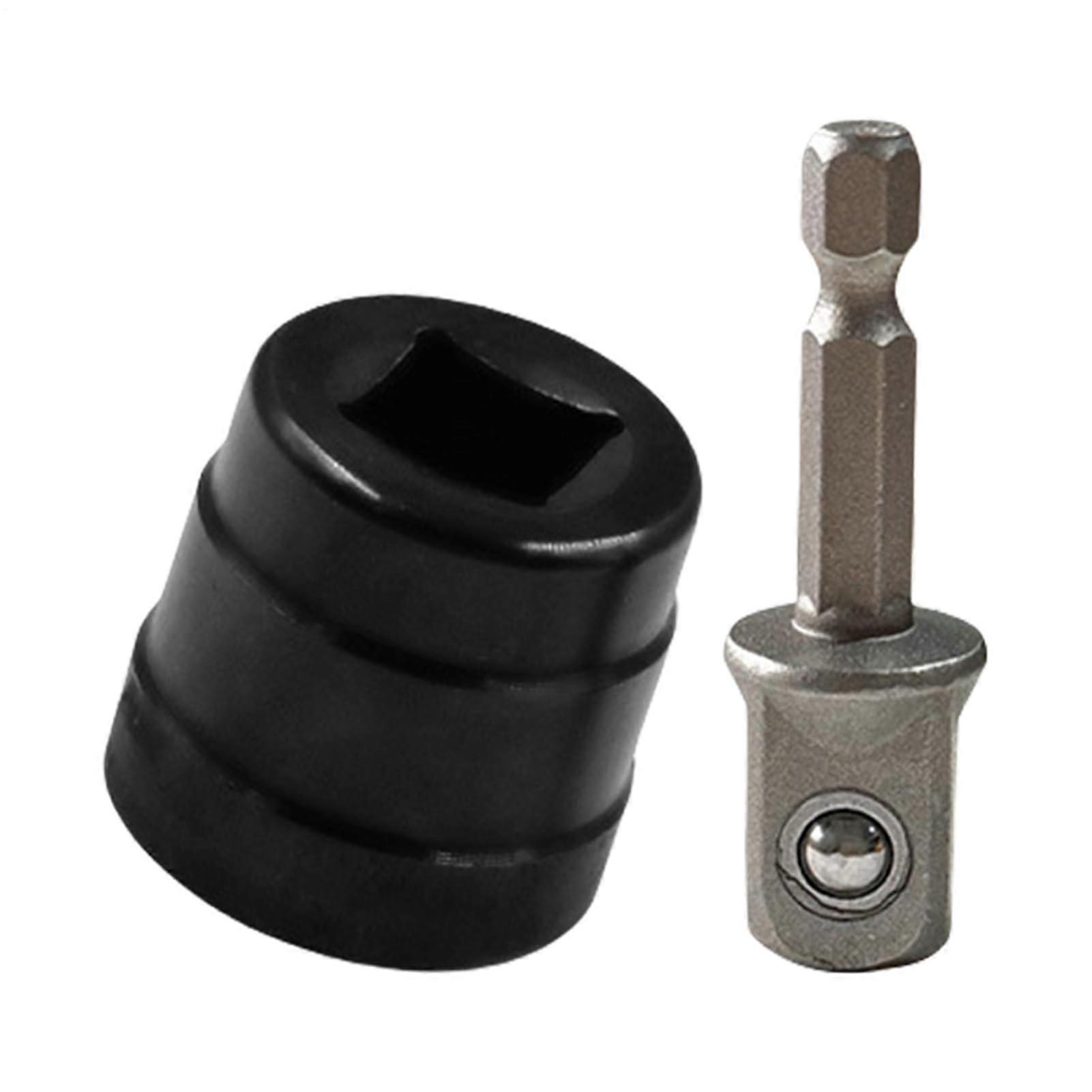Jack Adapter Flexible Drill Adapter for Trailer Winch Accessories Swivel MultiTool for Camping and Automotive