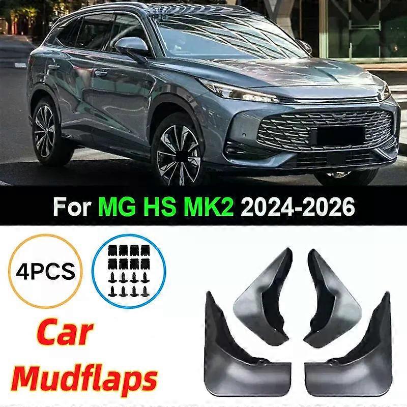 4PCS For MG HS MK2 2024 2025 2026 Roewe D5X MK3 D5X ERX5 Car Mudguard Mud Guards Splash Front Fender Mudflaps Tools Accessories-xj