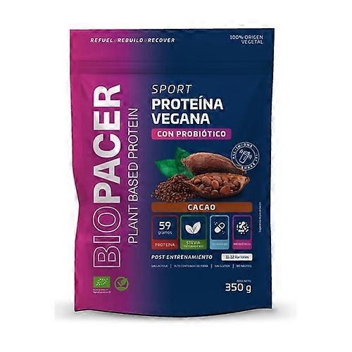 Vegan protein with probiotic, organic cocoa flavor 350 g