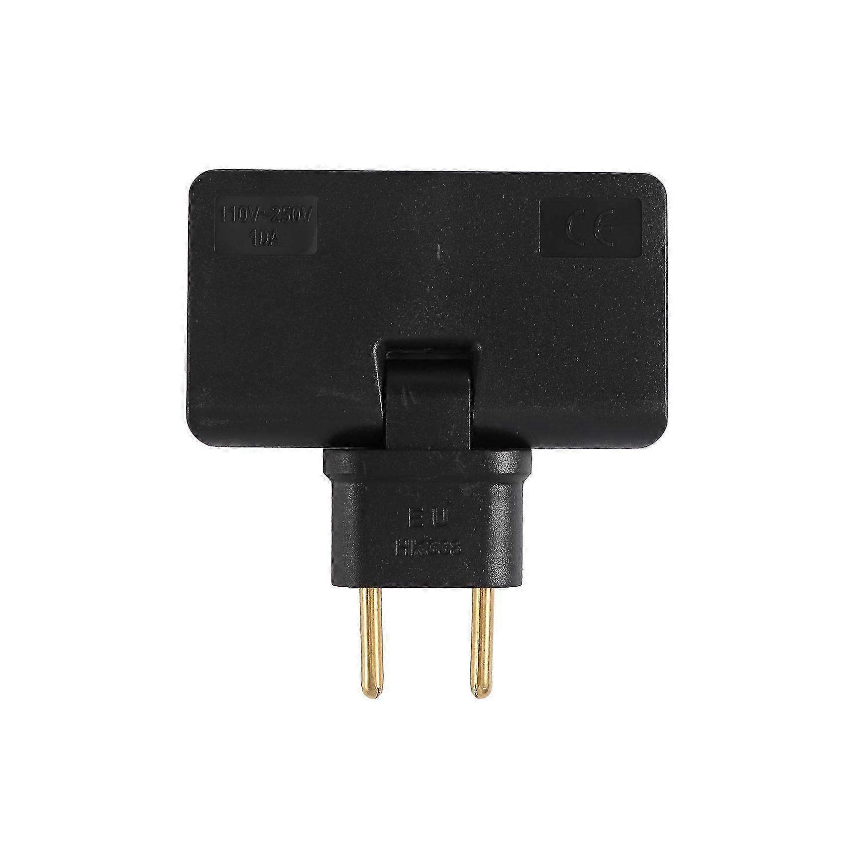 Rotate EU Plug Converter 3 in 1 Rotatable Outlet Extender 180 Degree Extension Plug Multi Plug Mini