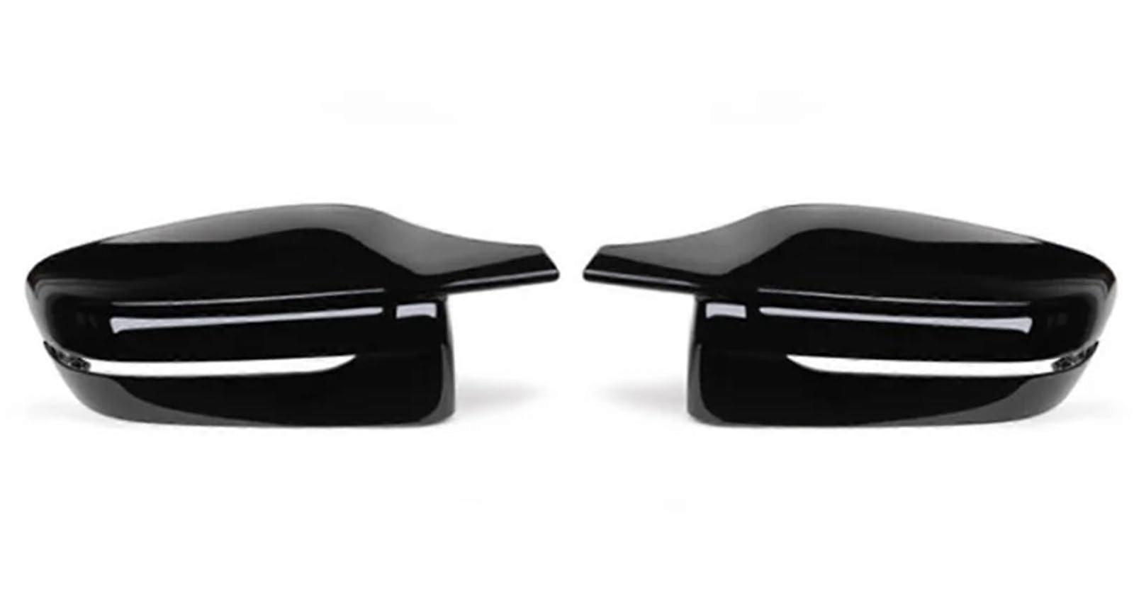 Auto Mirror Caps for BMW 3 4 5 7 8 Series G20 G21 G30 G38 G22 G23 G11 G12 G15 G16 LHD RHD M Style Bright Black Cover