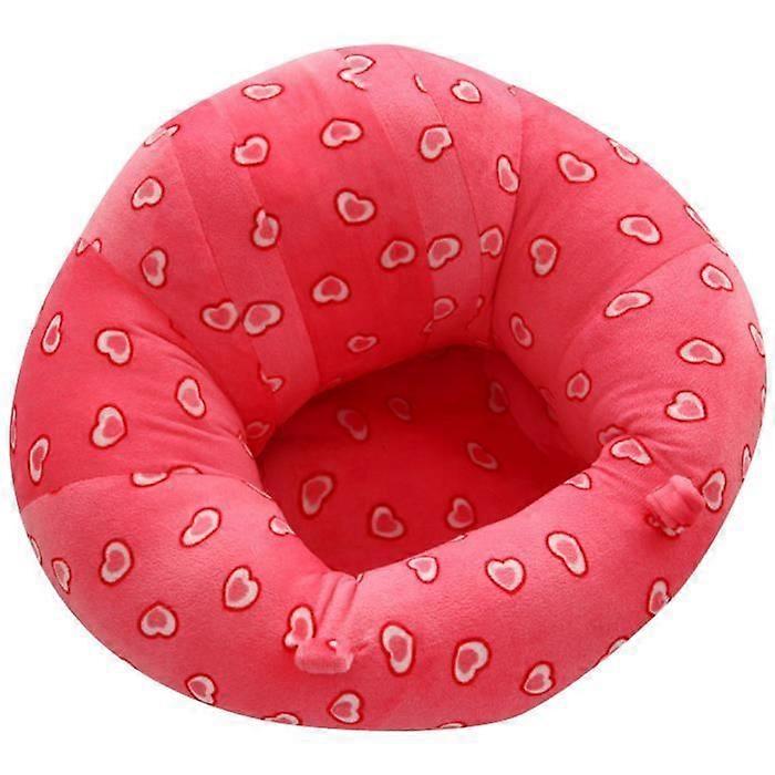Baby bouncer chair Cb aassis comfort soft velvet toy support for sitting in house 45*30CM 3-16 months red