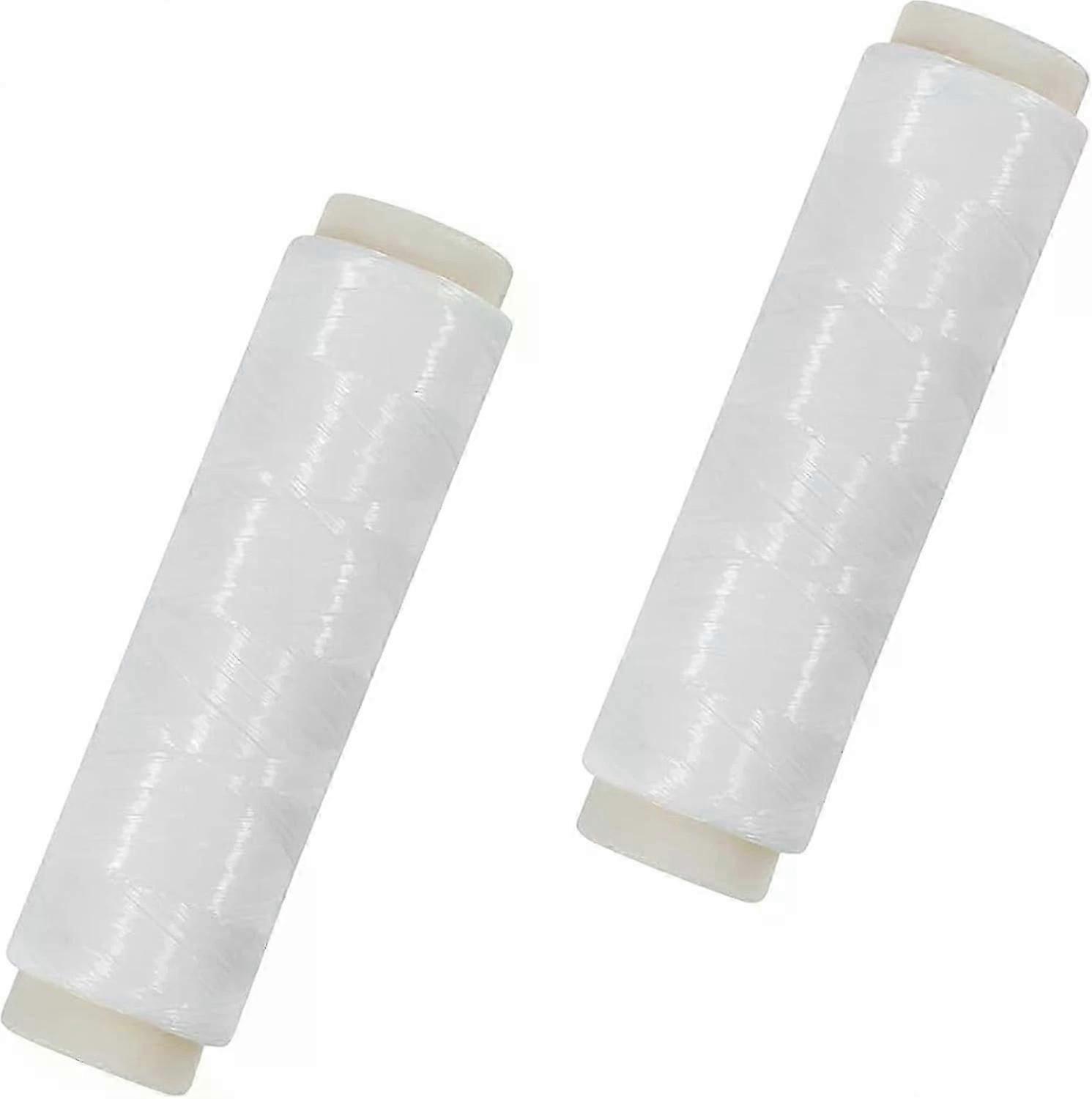 Fishing Thread, 2 PCS Nylon Elastic Invisible Magic Fishing Line Bait Thread