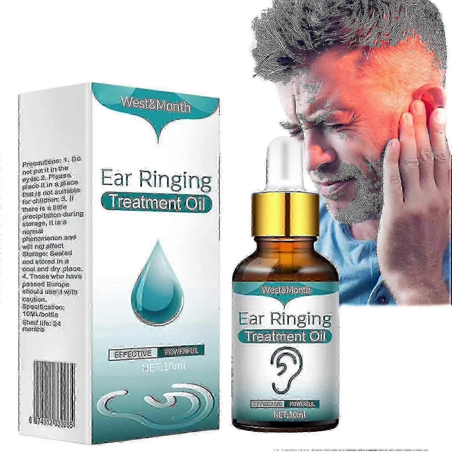 South Moon Ear Ringing Relief Drops, South Moon Ringing Relieving Ear Drops, South Moon Ear Ringing Treatment, Japanese Ear Ringing Treatment Oil Ear