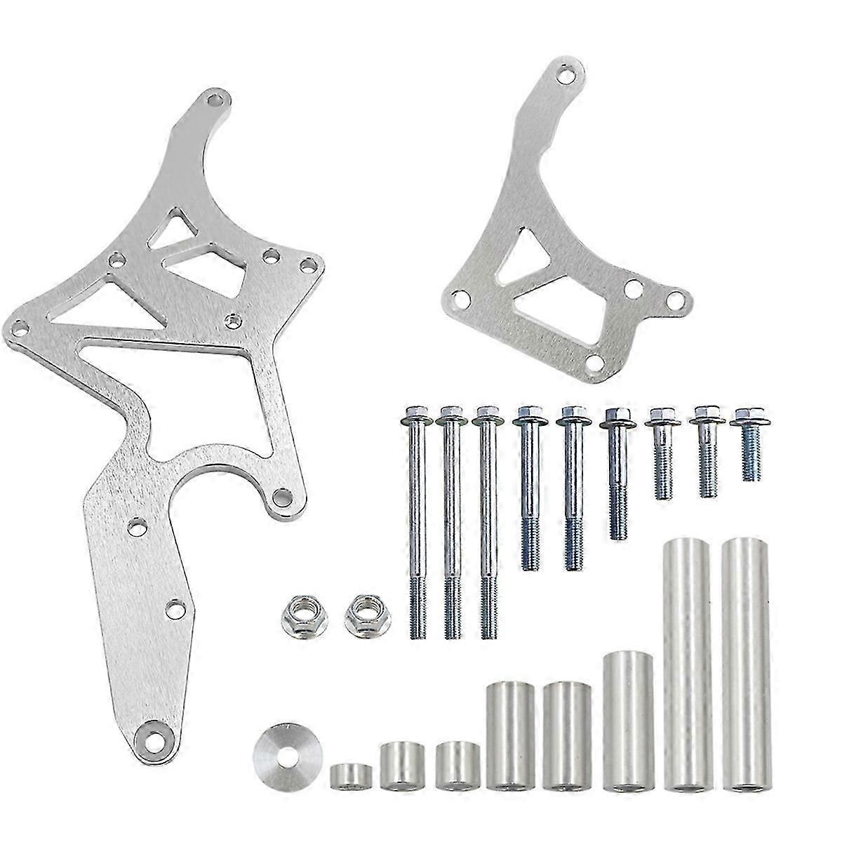 Fits for LS Engine Serpentine Bracket Alternator Power Steering Pump Swap Conversion