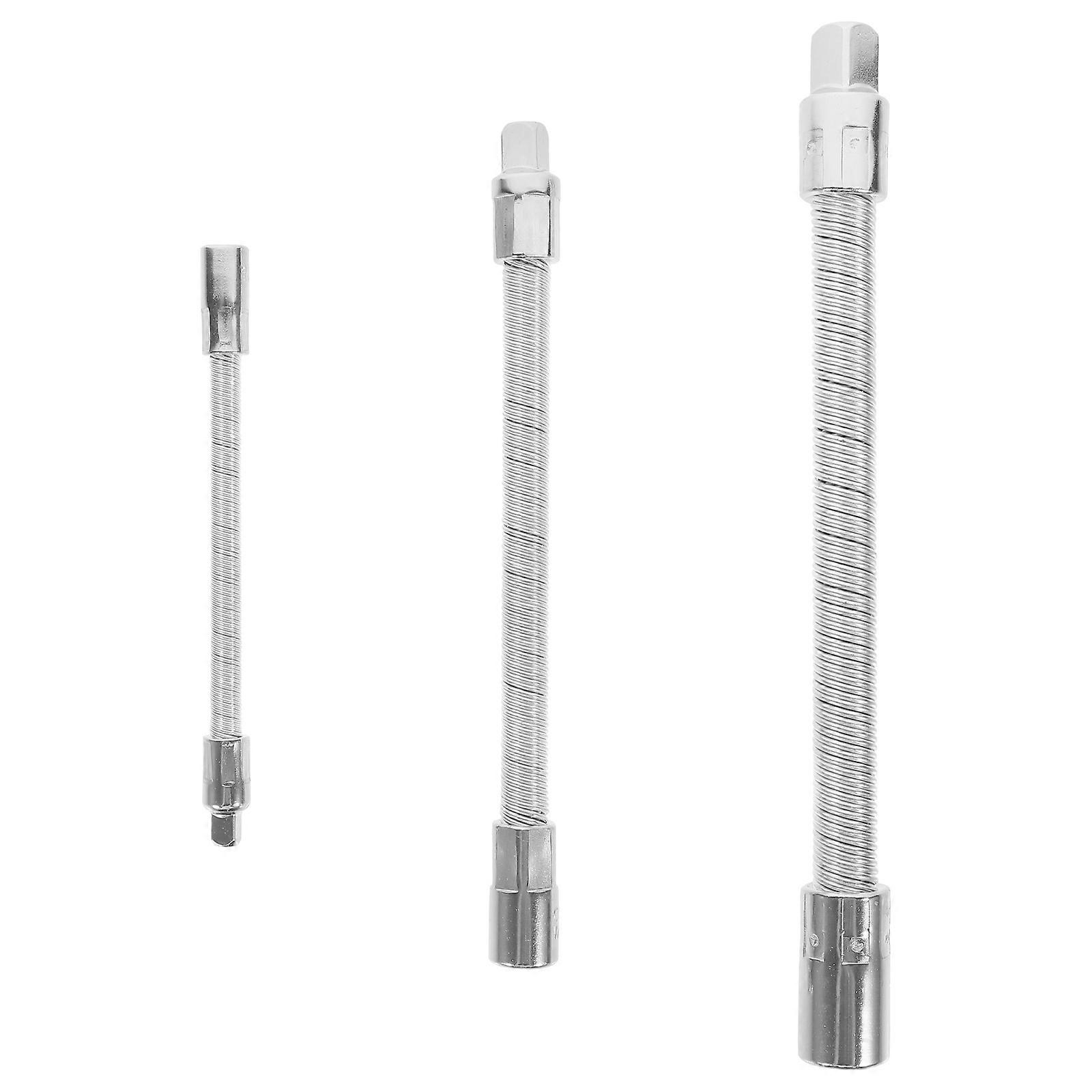 Flexible Socket Extension Bars Set with Soft Shaft – Lightweight, Portable Ratchet Spanner Extension for Extended Reach and Reduced Hand Fatigue –