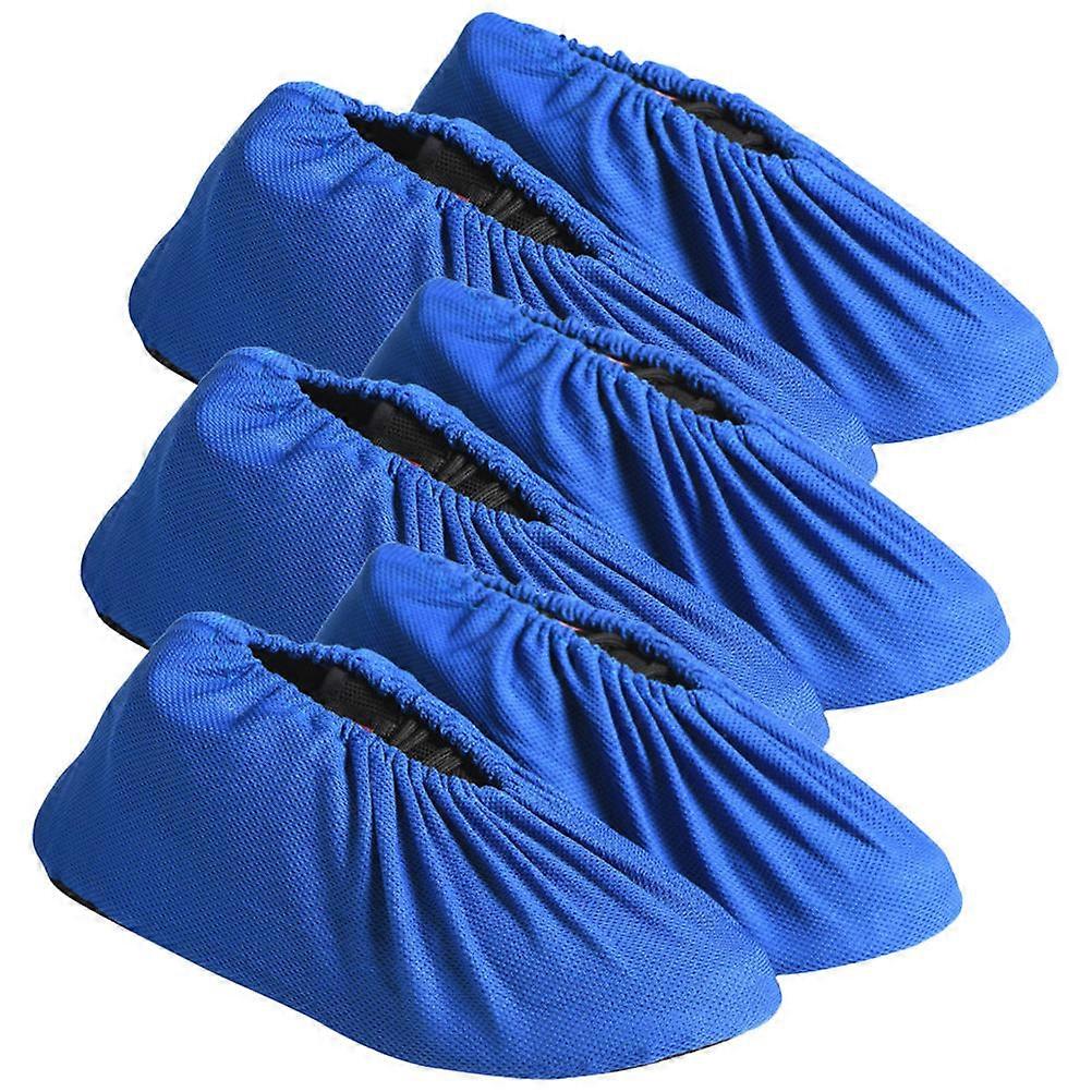 Shoe Protector 3 Pairs Shoe Covers For Indoor Use Children Style Breathable 23.00X9.00X1.50CM 3Pcs