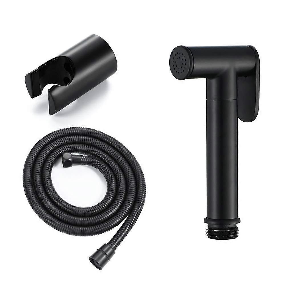 XSrayer Cylindrical Handheld Shower Tap Single Cold Water Toilet Sprayer with Hose Holder for Personal Hygiene and Pet Bath