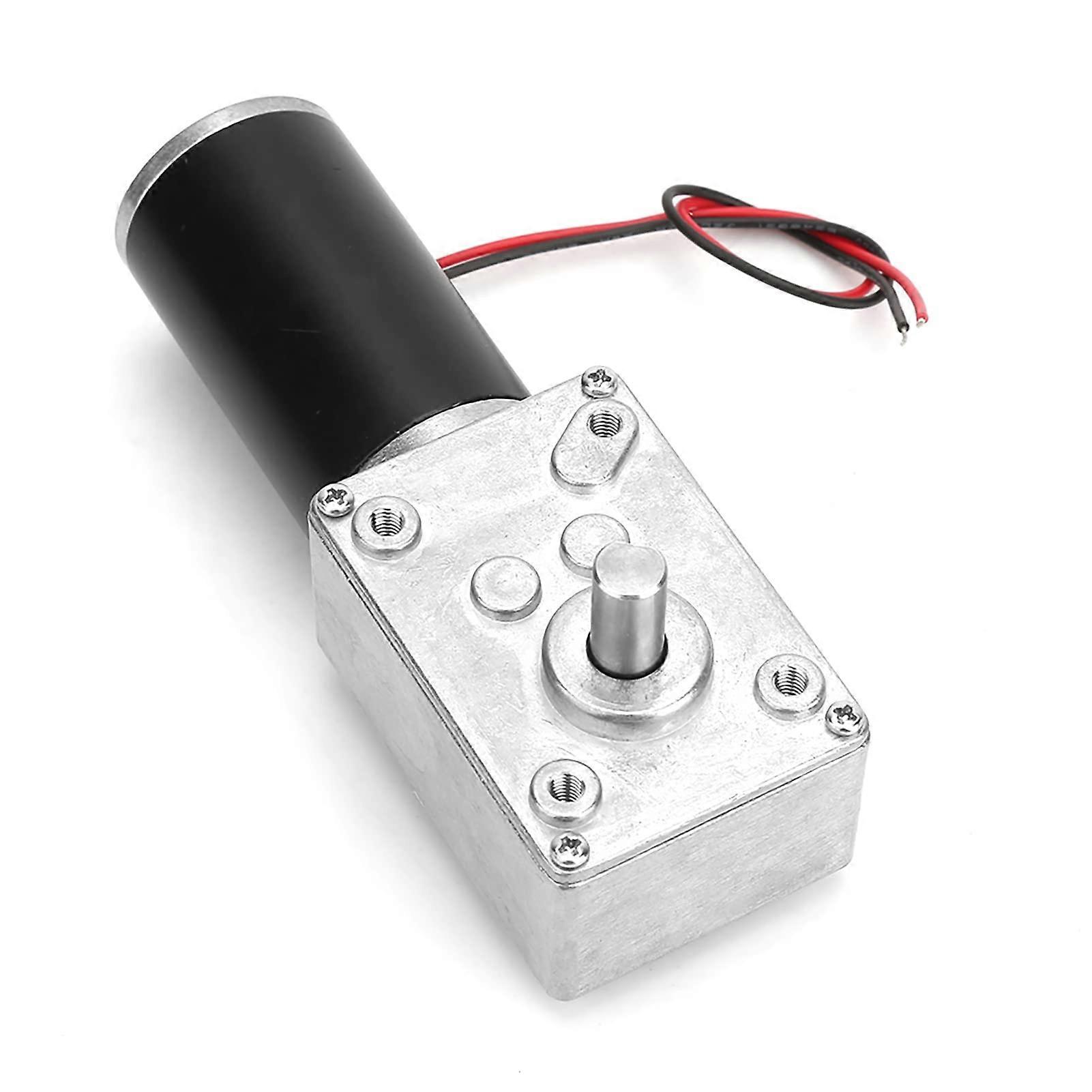 Gear Motor Worm Motor 12V Waterproof 50RPM For Nesting Machine Robot Arm Electric Shutter