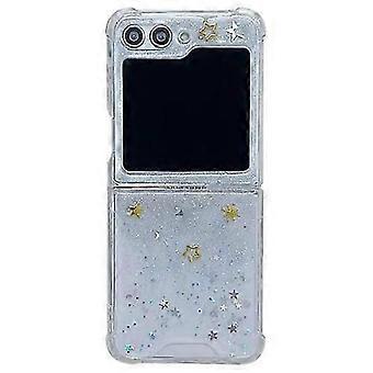 For Samsung Galaxy Z Flip5 Glitter Epoxy Shockproof TPU Phone Case