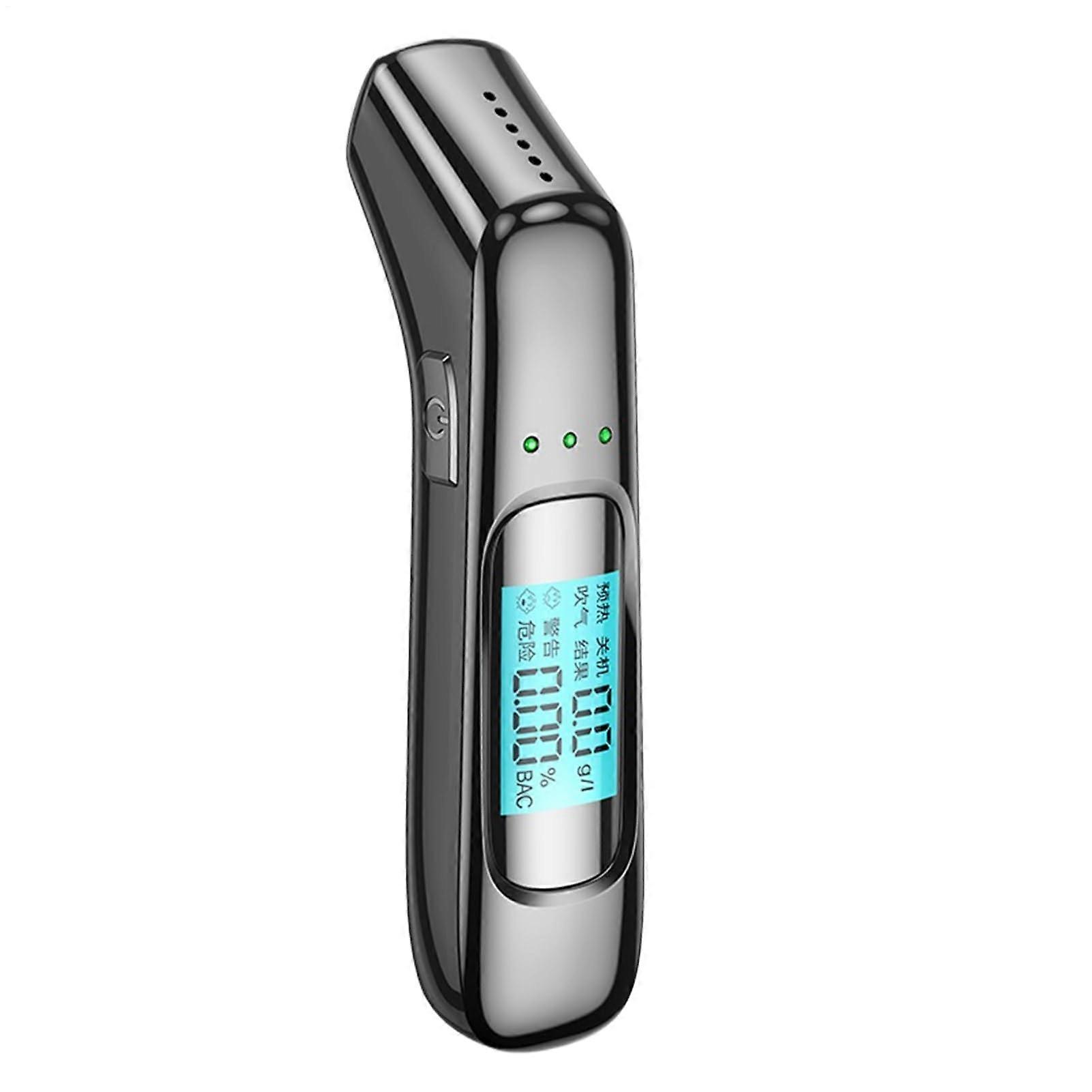 Portable Alcohol Tester, Rechargeable Analyzer with LED Display for  Use