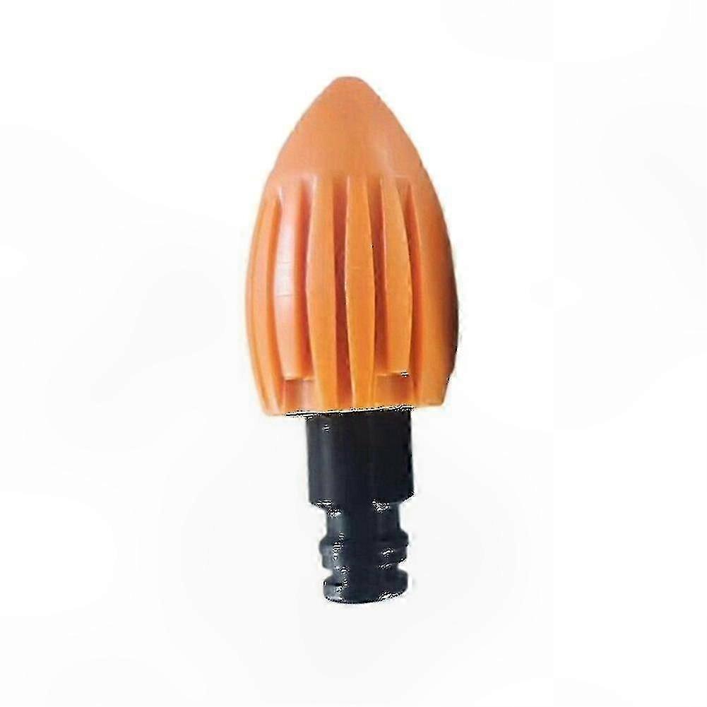Drain Pipe Cleaning Nozzle for Water Rocket Tools - Orange
