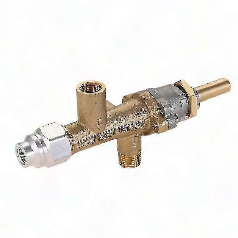 Low Pressure Gas Patio Heater Brass Main Control Valve with Pilot Port for Outdoor Burner