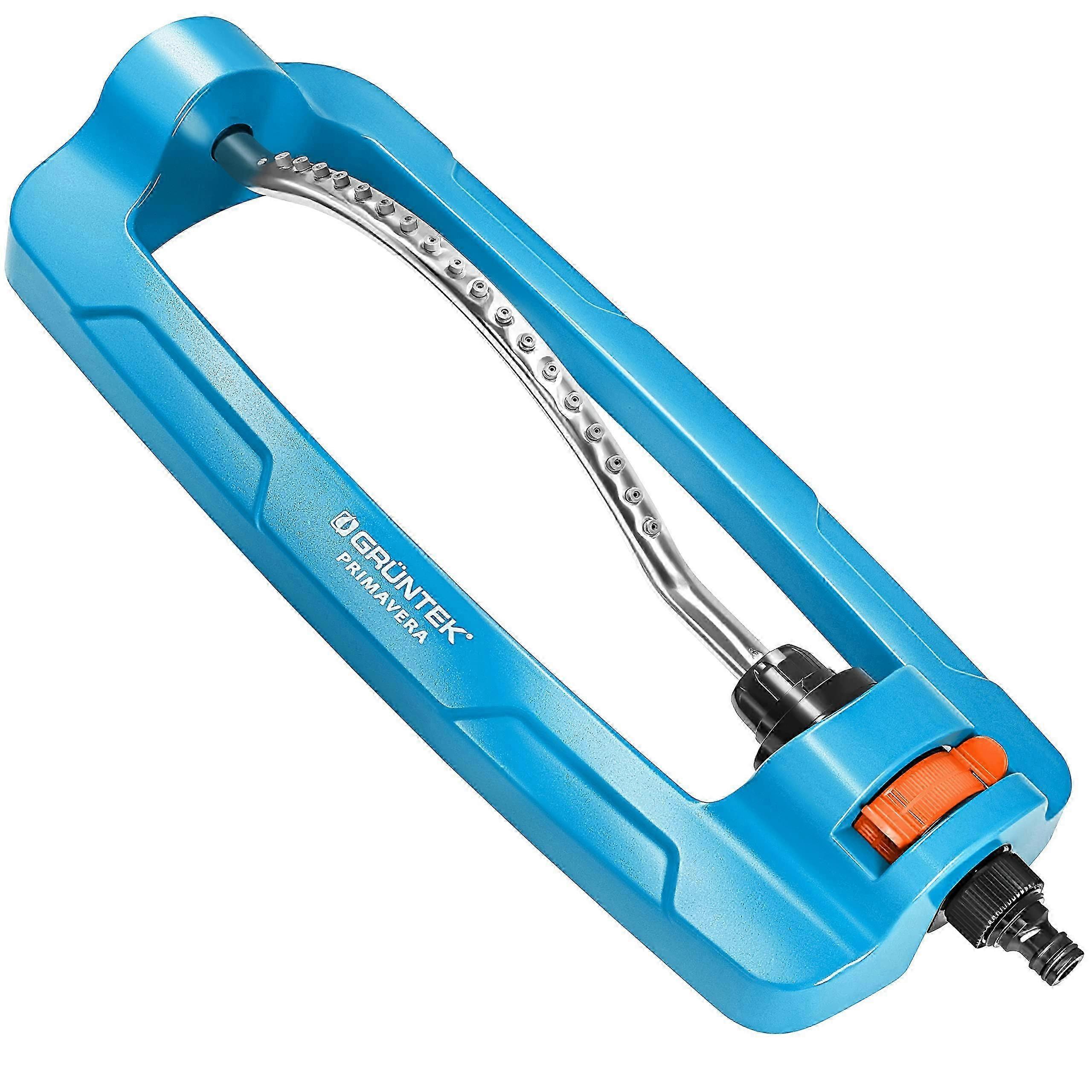 אזור עם ממטרת דשא טורבו, ספרינקלר מרובע, טווח ריסוס מתכוונן