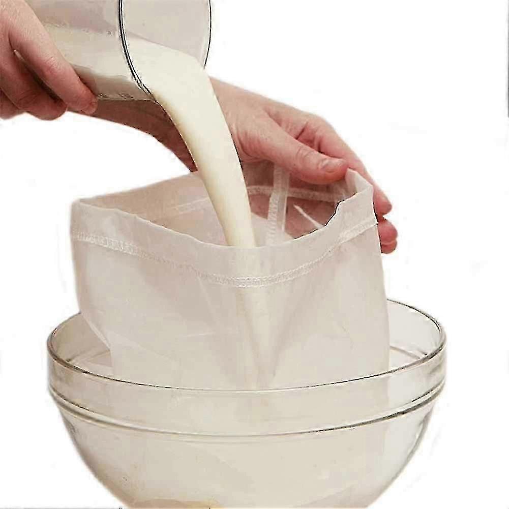 Fine Mesh Nut Milk Bag Reusable Coffee Filter