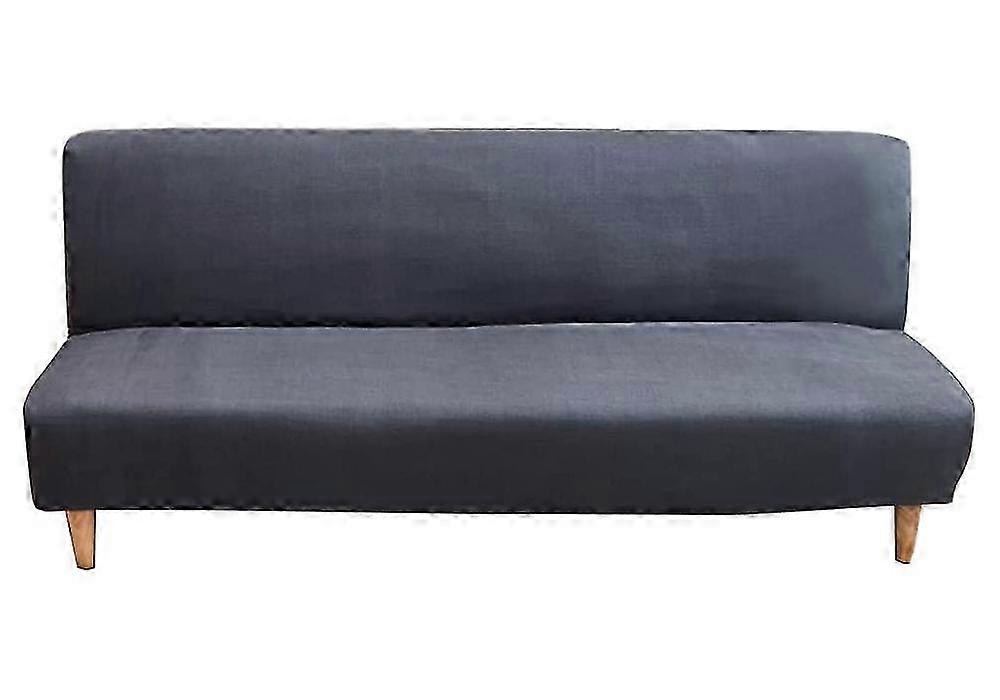 Sofa cover without armrests stretch armless sofa throw 1 seater sofa cover