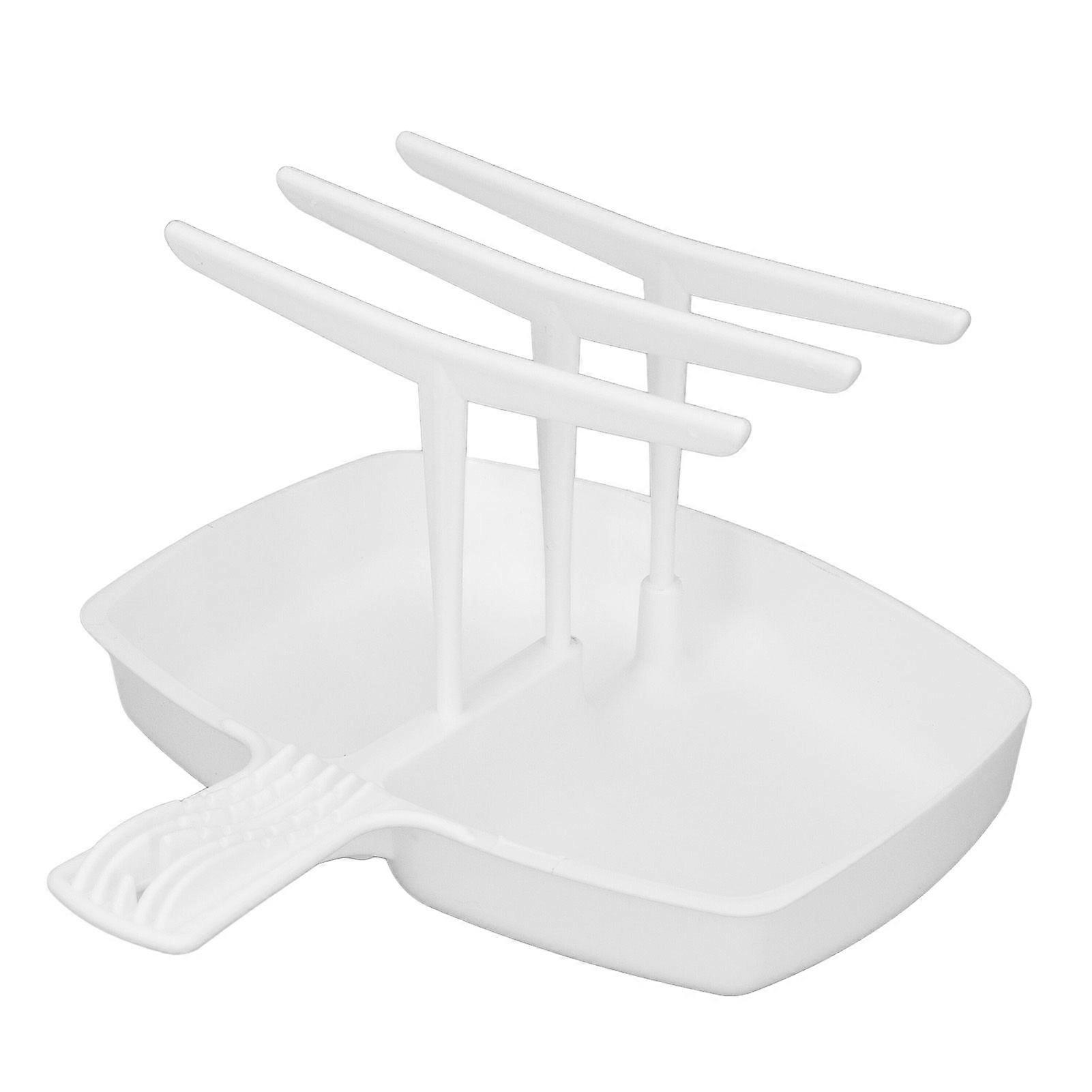 Bacon Cooker PP Plastic Healthier Crisper Heat Resistant Microwave Bacon Tray White