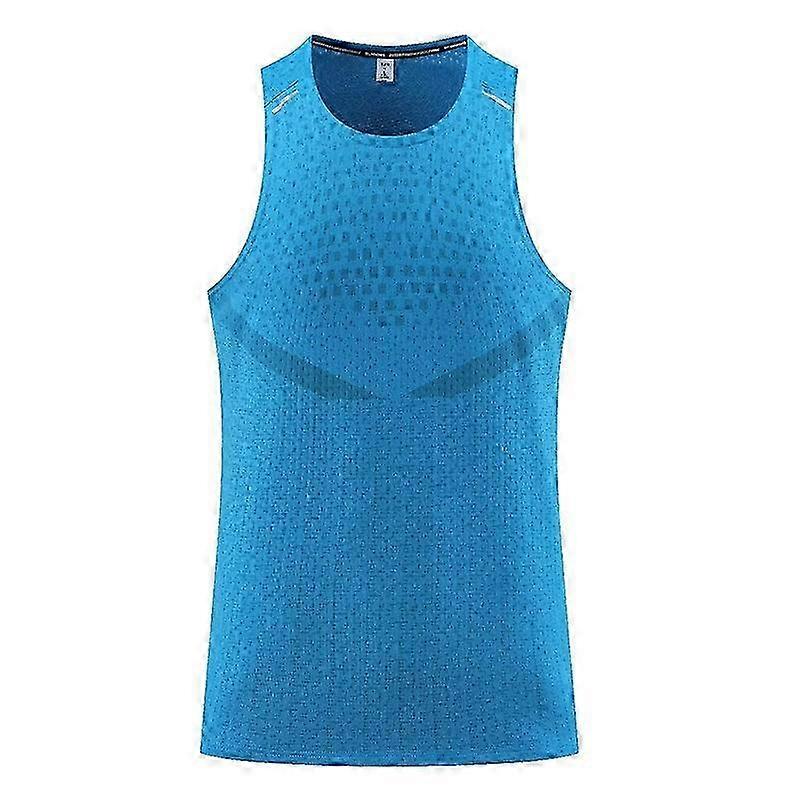 Summer Sleeveless Sports Vest Men's Quick-Drying Breathable Running...