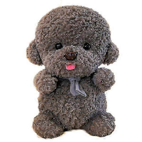 Mignon Simulation Bichon Frise Peluche Jouet