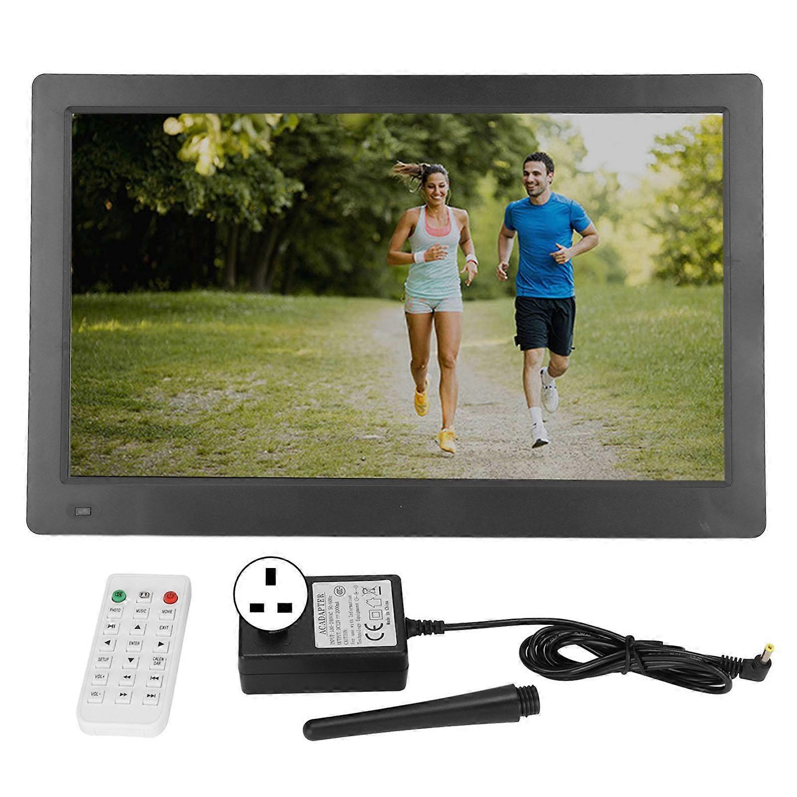 15.6" IPS Digital Photo Frame, 1920x1080, Wide Angle, Plug & Play, Wall Mount, UK Plug