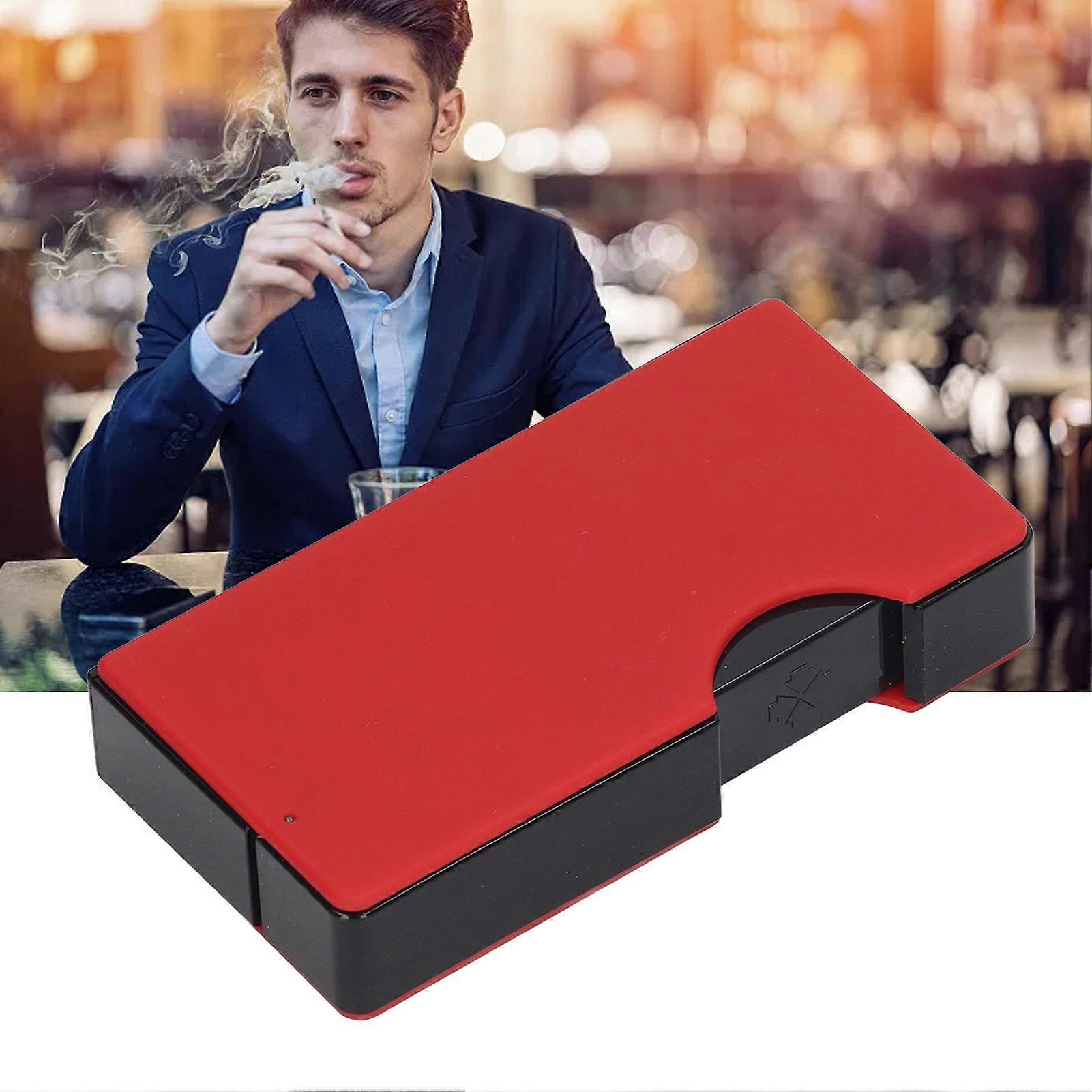 USB Rechargeable Cigarette Case & Lighter, 10/20 Cigs, Red, 87g
