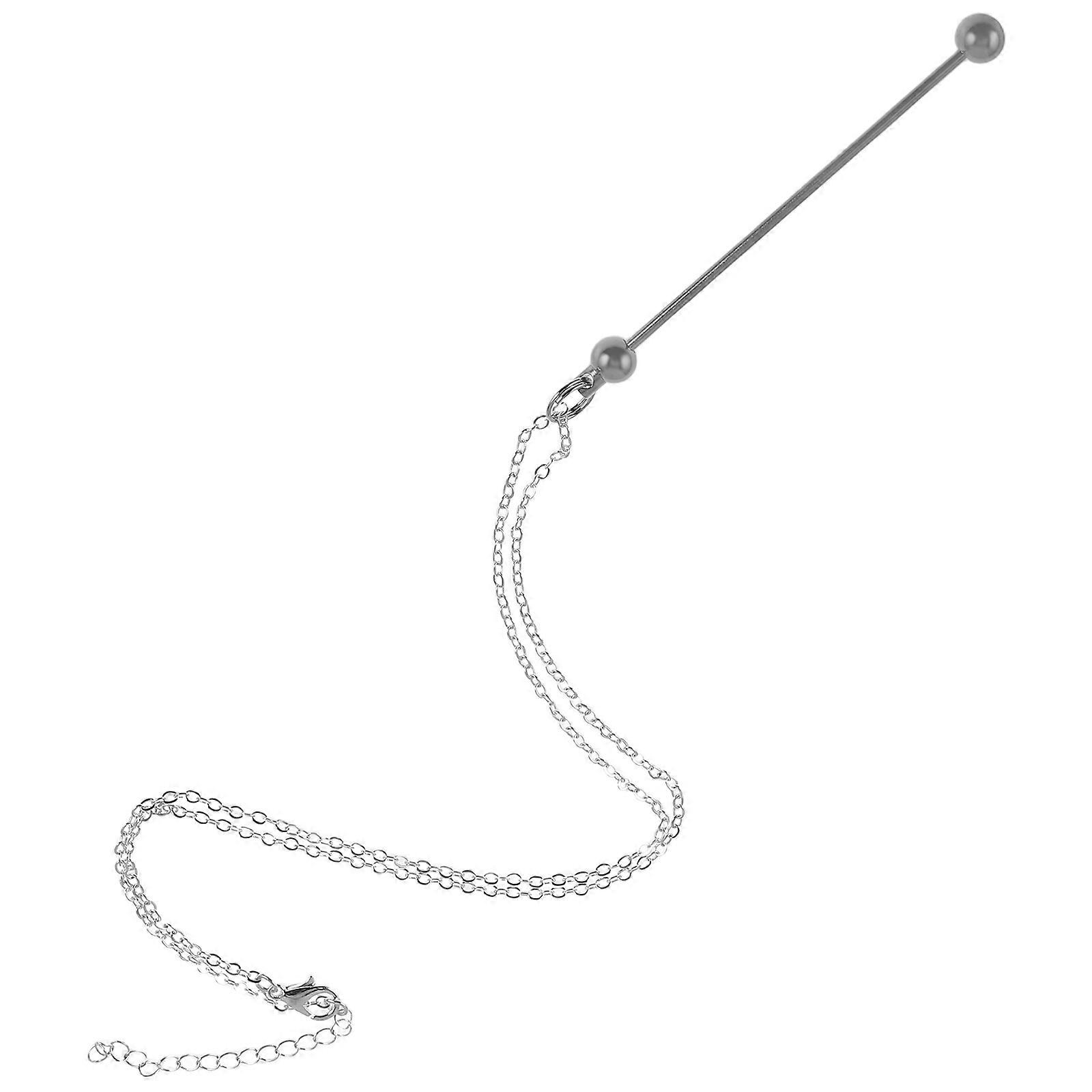 It sounds like you're looking to refine or expand upon a product listing or description for **"Beadable Silver Plated Necklace Blanks with Cable