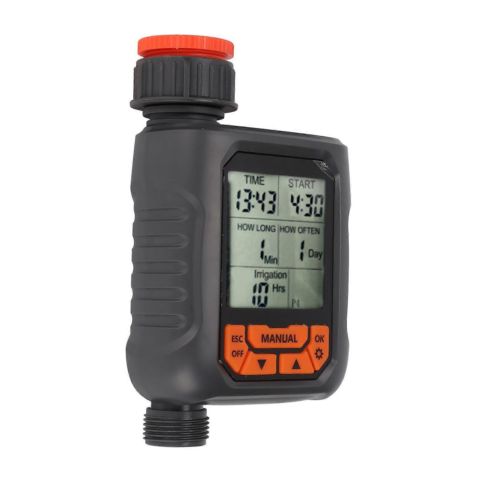 G3/4 Sprinkler Timer IP65 Waterproof Digital Irrigation Controller 15.8x9x5cm