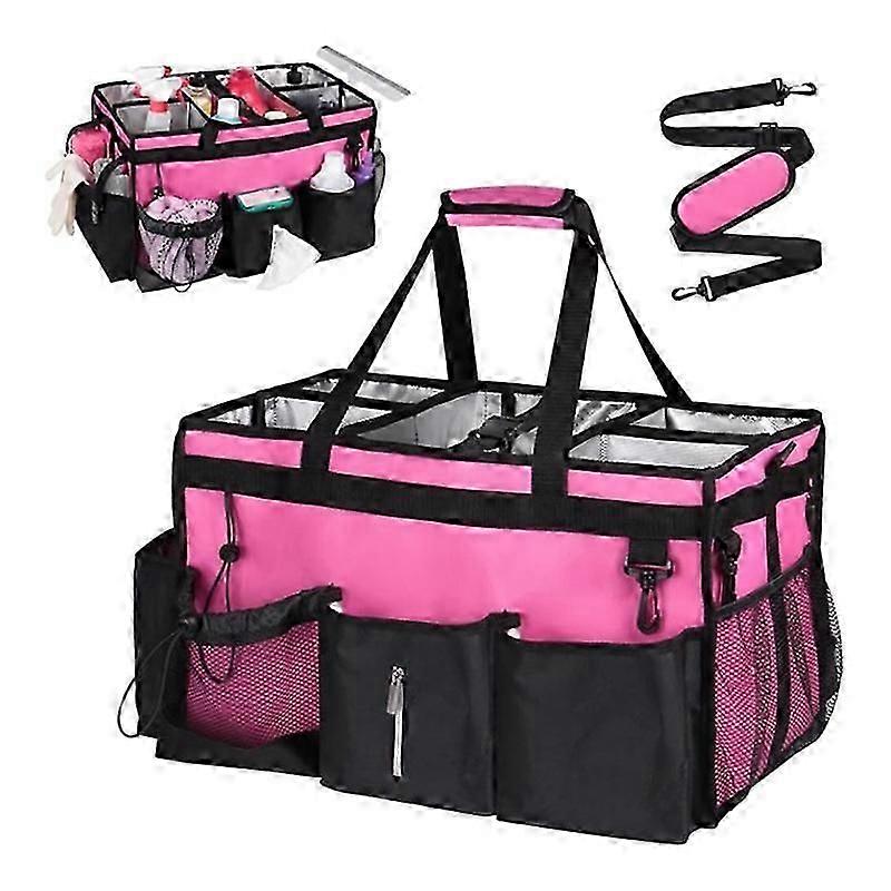 Special storage box for housekeeping, wearable oversized cleaning bag, cleaning supplies storage strap, adjustable shoulder strap