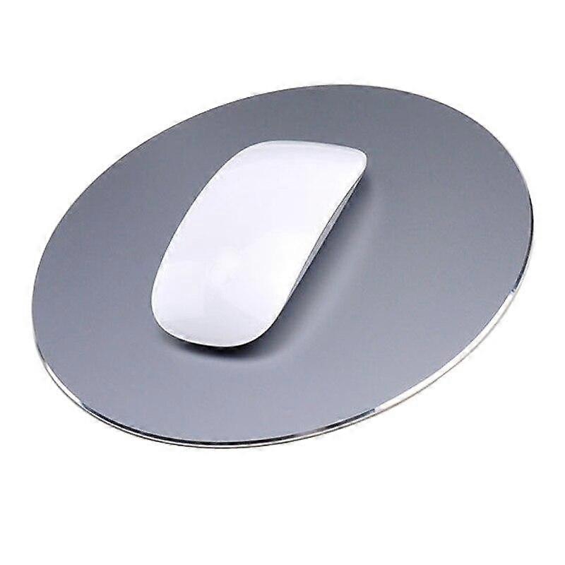 22*22 Creative Circular Aluminum Metal Mousepad