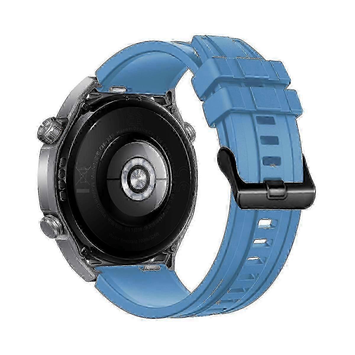 3-Pack Extra Long Silicone Replacement Straps Compatible with Huawei Watch Ultimate