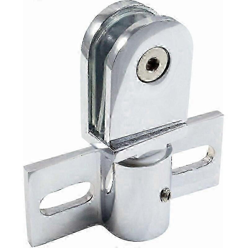 Stainless Steel Pivot Hinge for Glass Shower Doors - Single Piece for Secure Fitting