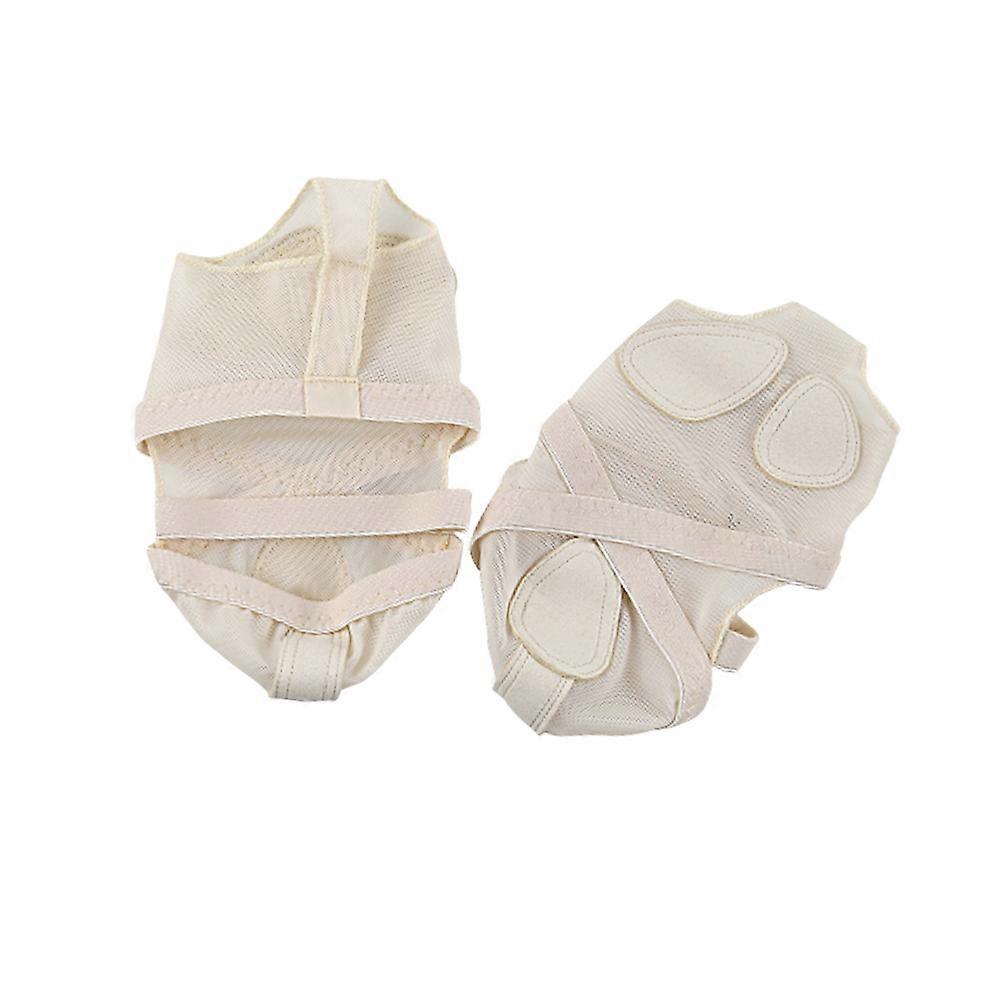 Soft Bottom Dance Shoes for Pilates Workouts 1Pair of Elastic Open Toe Socks