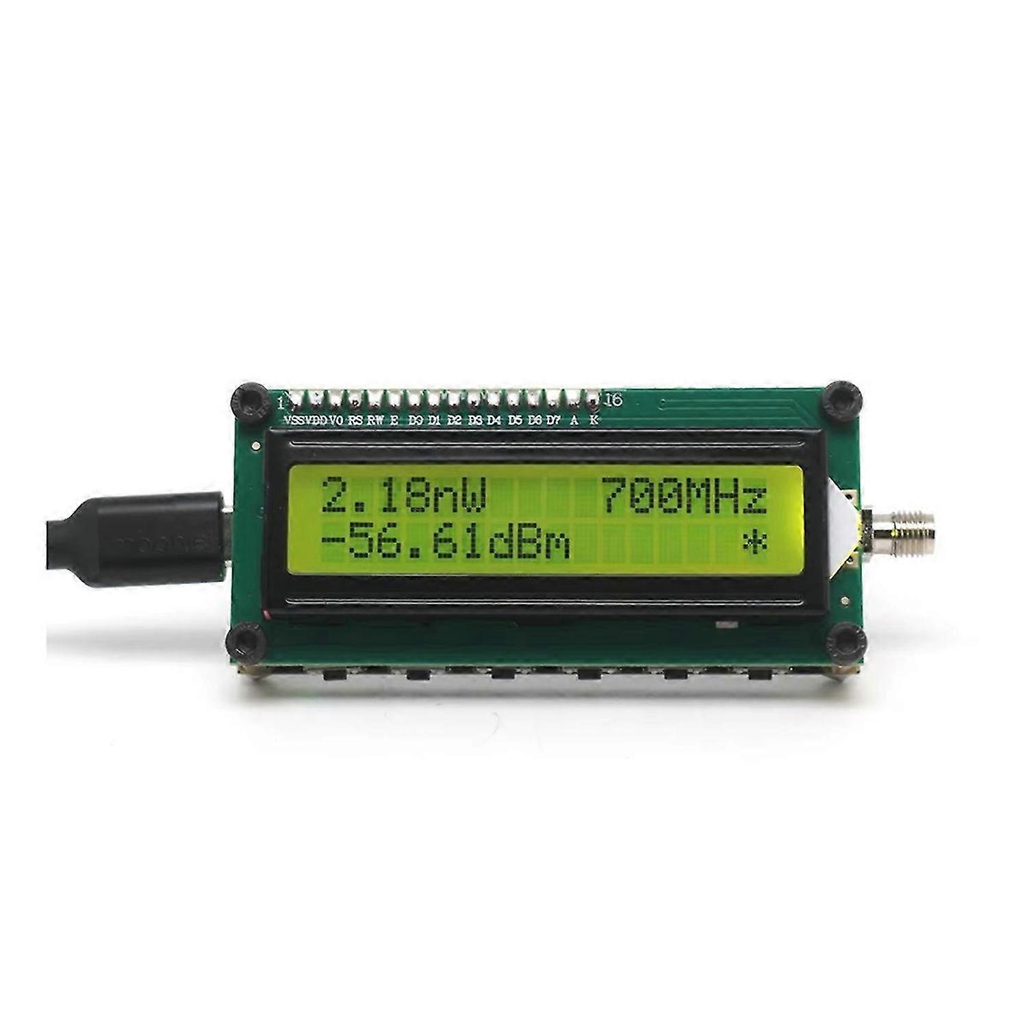 USB Power Meter 0.1-7.1Ghz 24Bit ADC Signal Source Antenna Gain Detector 868Mhz 915Mhz 2.4Ghz 5.8Ghz