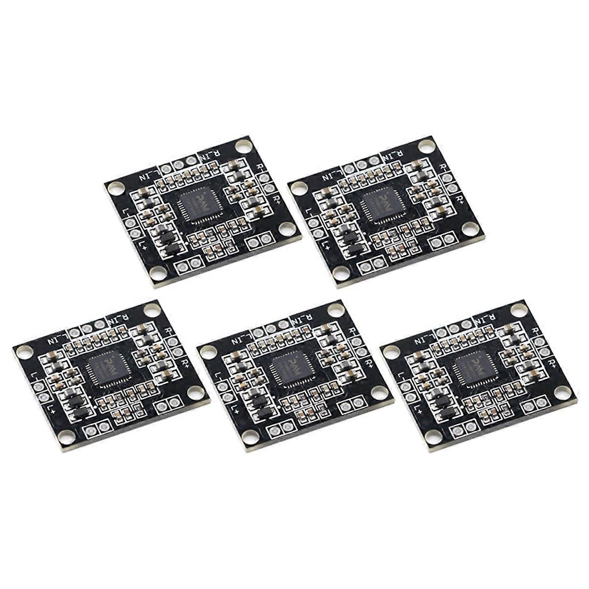 5Pcs PAM8610 Module Digital 2X15W Audio Power Amplifier Board