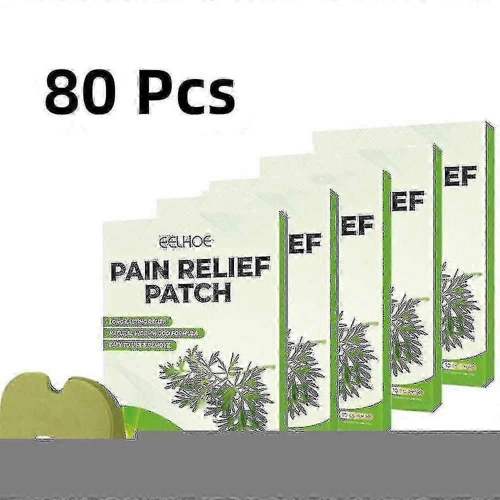 80st Knä Patch Malört Knä Klistermärke Gips Extrakt Smärtstillande Brosk Smärtlindrande Patch Tw