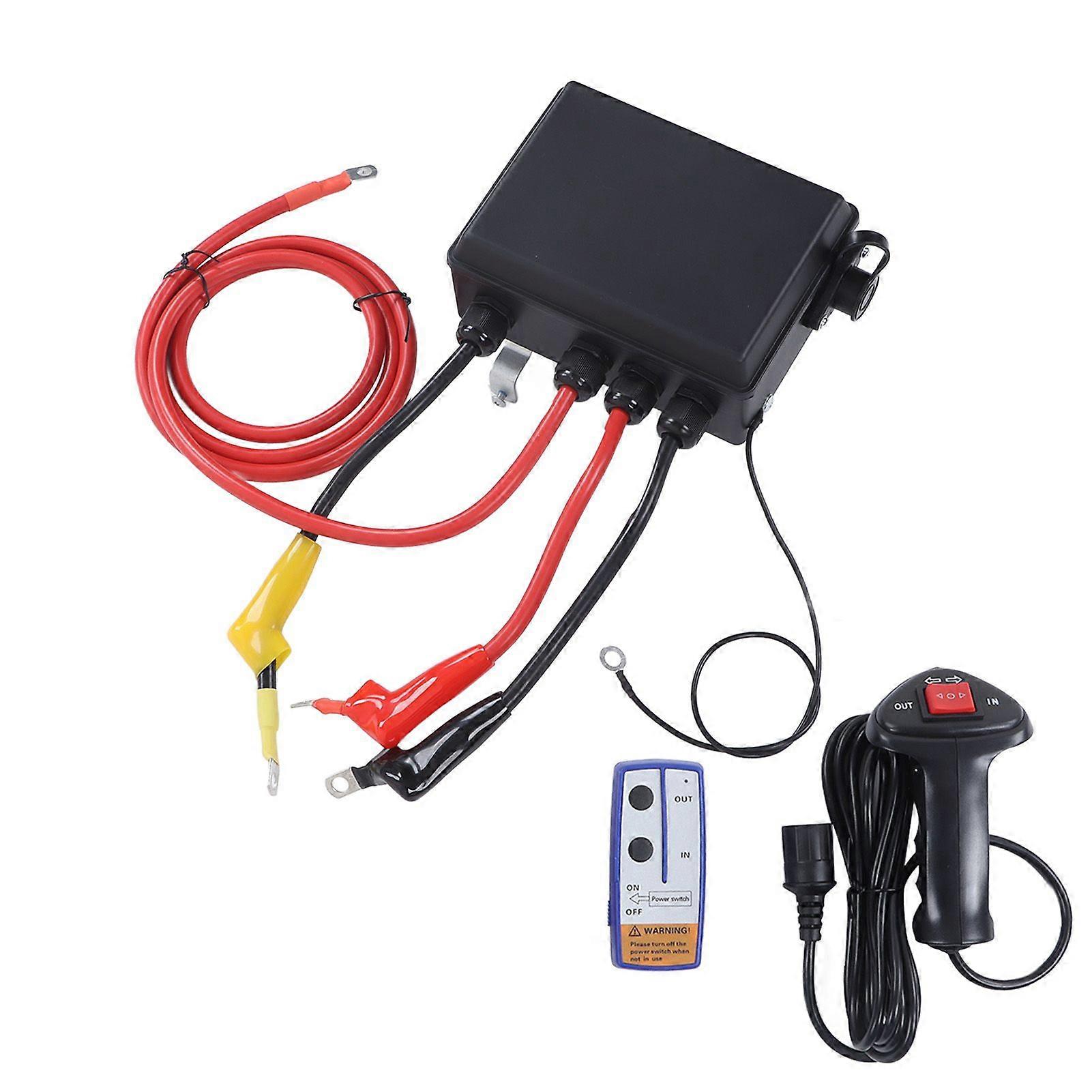Electric Winch Controller Remote Control Switch Kit 3Pin Plug for Car ATV UTV 800020000LB Winch