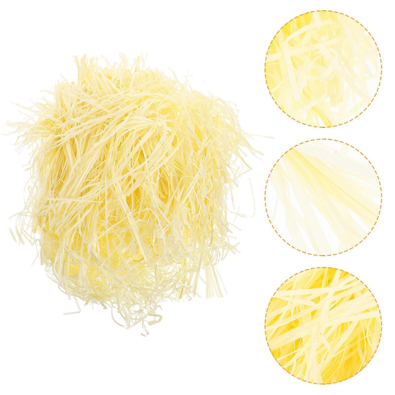 Black Shredded Tissue Paper Crinkle Cut Paper Shred Filler 2Packs