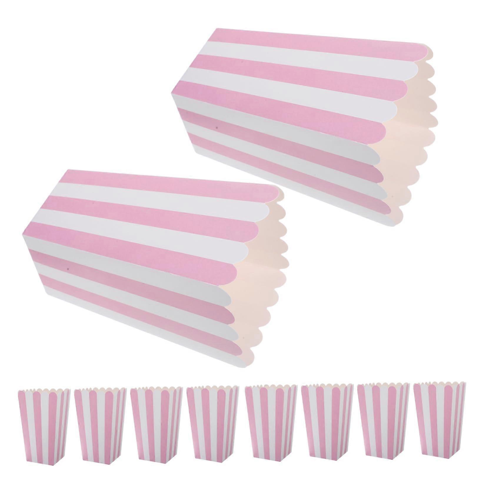 Popcorn Accessories 24Pack Paper Material Party Popcorn Boxes For Snack Parties