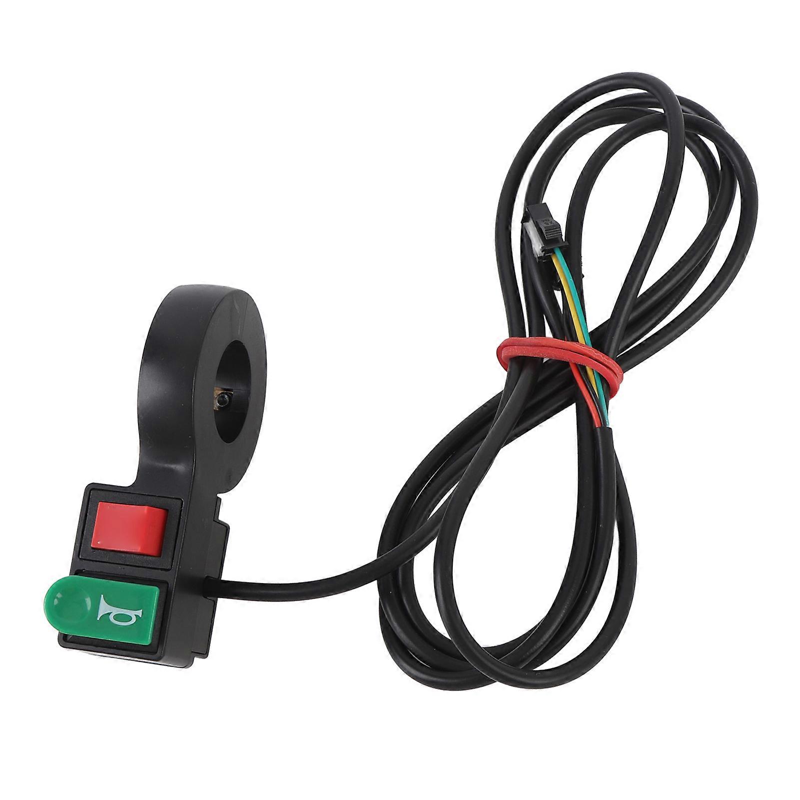 2 in 1 Motorcycle Handlebar Switch with Forward Reverse Horn 1.5m Cable