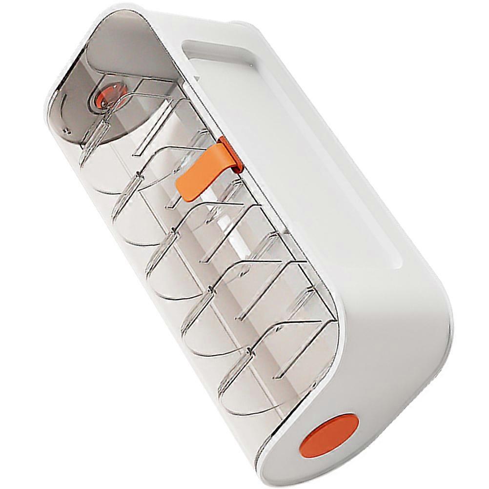 Socks Organizer Box for Storage Use 2Pcs Clear Wall-Mounted Organizer