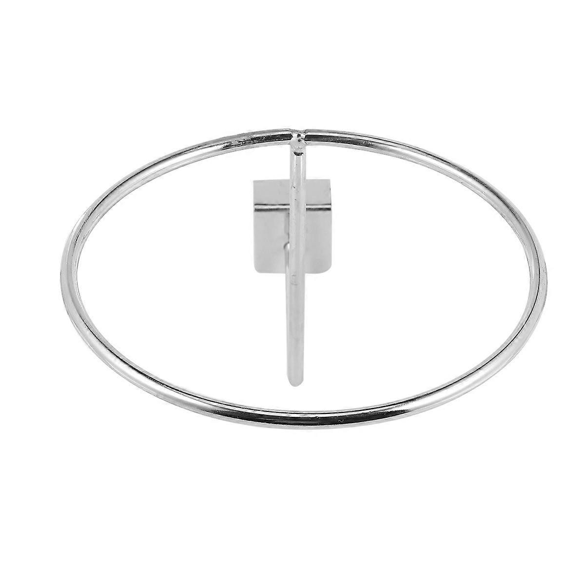 Display Rack Silver Wall Hat Stand for Storage 3Pcs