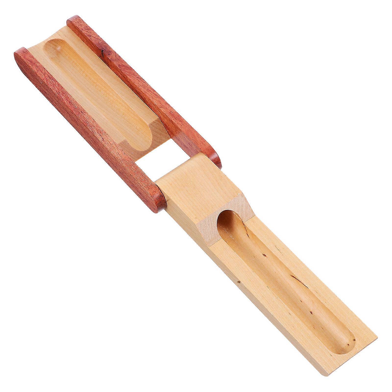 Wooden Pen Presentation Case for Business Use 3Pcs Pen Organizer Display