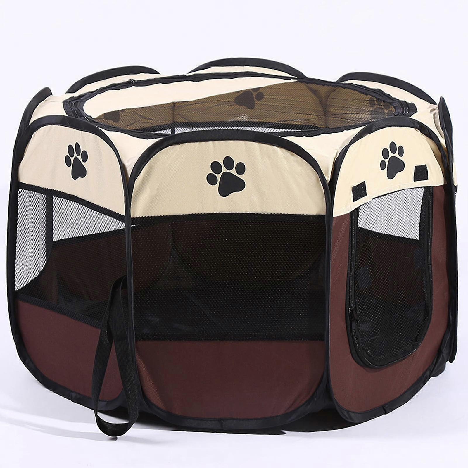 Leyfeng Sleeping Nest, Portable Foldable Waterproof Pet Playpen with Air Mesh, Compatible with Outdoor Use for Dogs and Cats