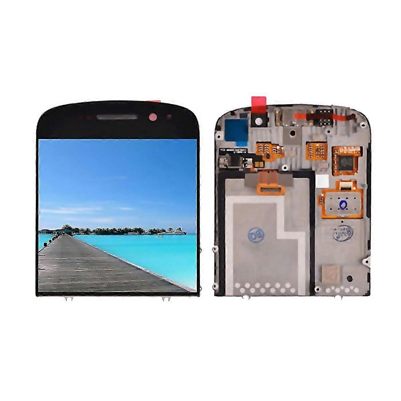 For Compatible Lcd Screen For Blackberry Q10 Digitizer Full Assembly With Frame