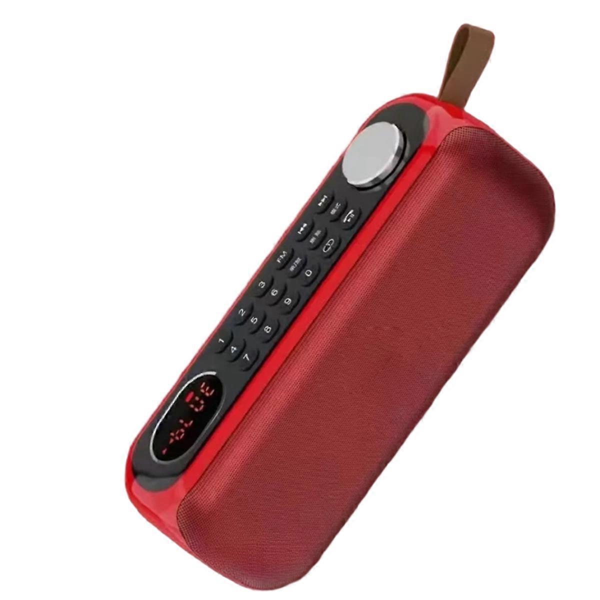 Portable Bluetooth Speaker Outdoor Wireless Speaker Red
