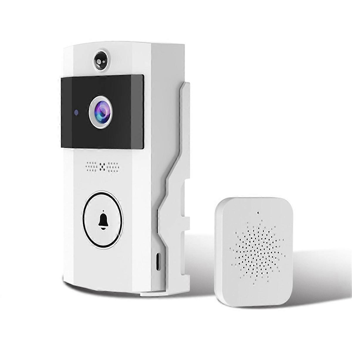 Smart WIFI Doorbell Camera with Solar Charging, Waterproof