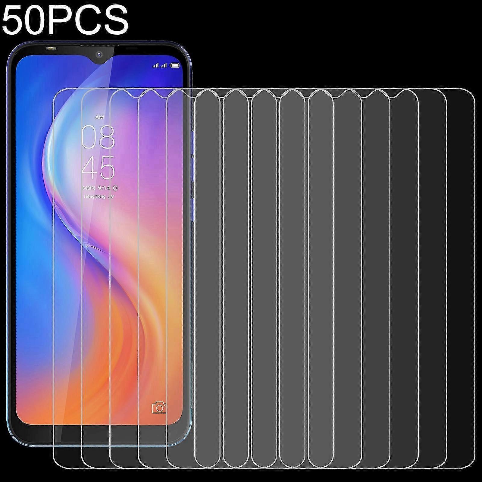 50 PCS 0.26mm 9H 2.5D Tempered Glass Film For Tecno Spark 4 Lite For Tecno Spark 4 Lite (50 PCS)