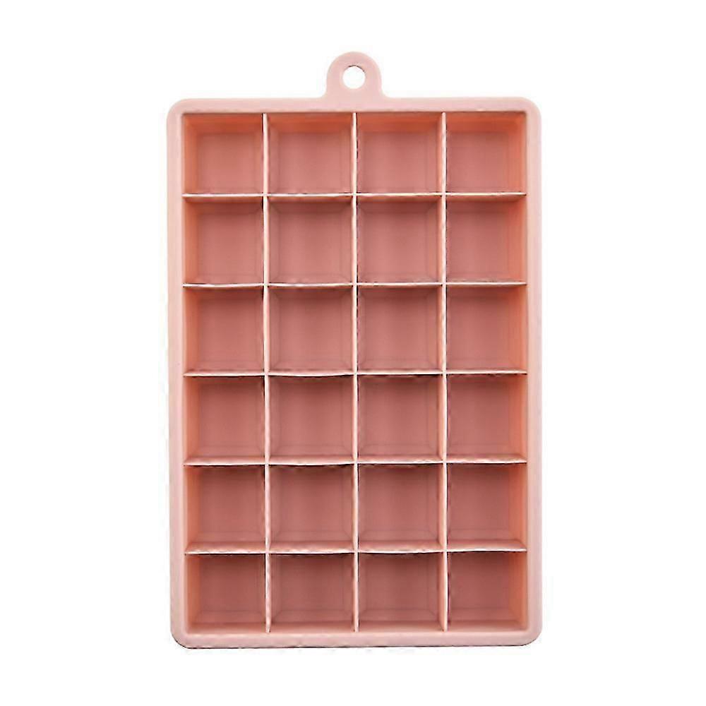 Silicone Ice Grid Square Mold DIY 24 Grid Large Capacity Quick-frozen Ice Making Artifact Summer Camping Home Tool