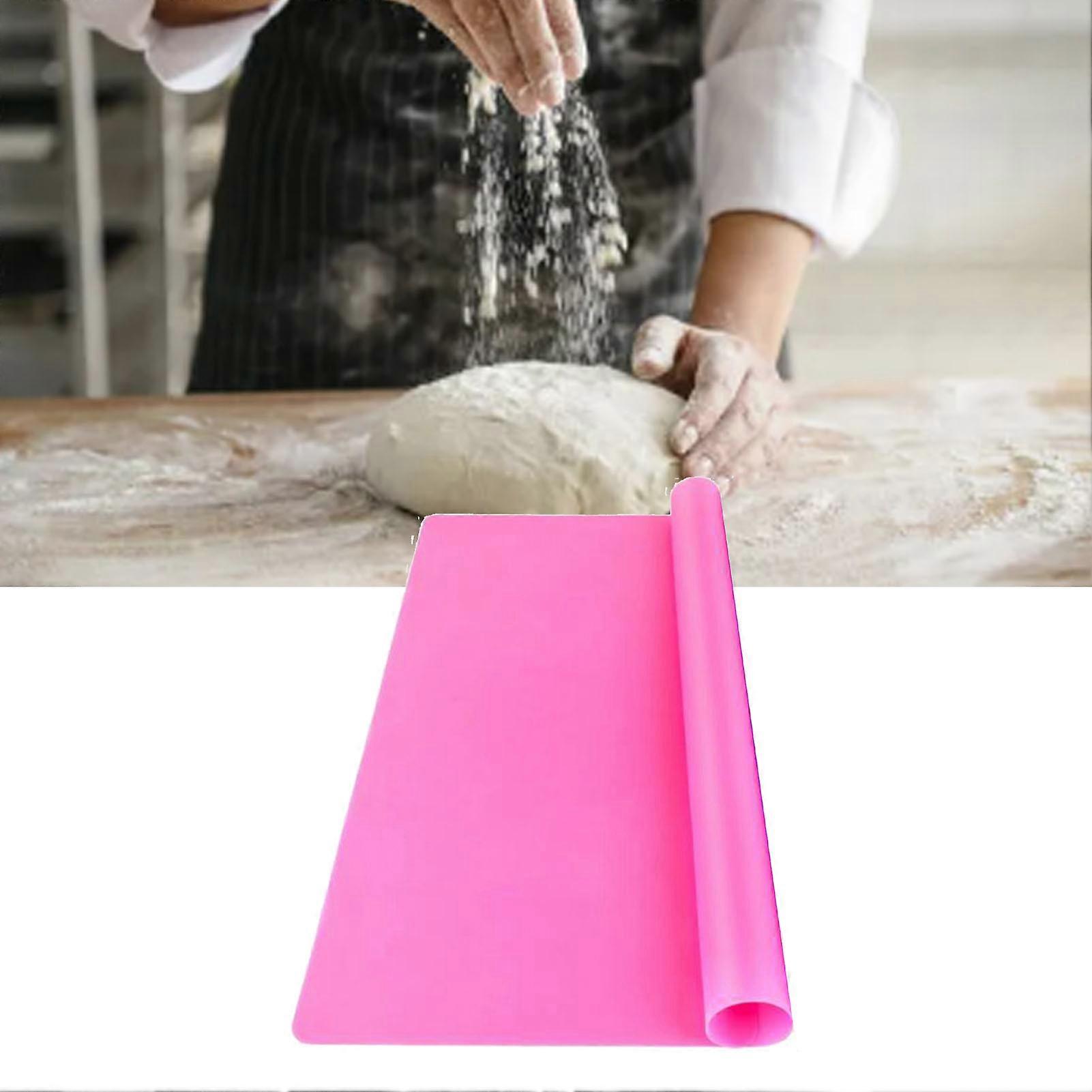 Pink Silicone Mat 150x100mm Heat Resistant Baking & Casting Sheet